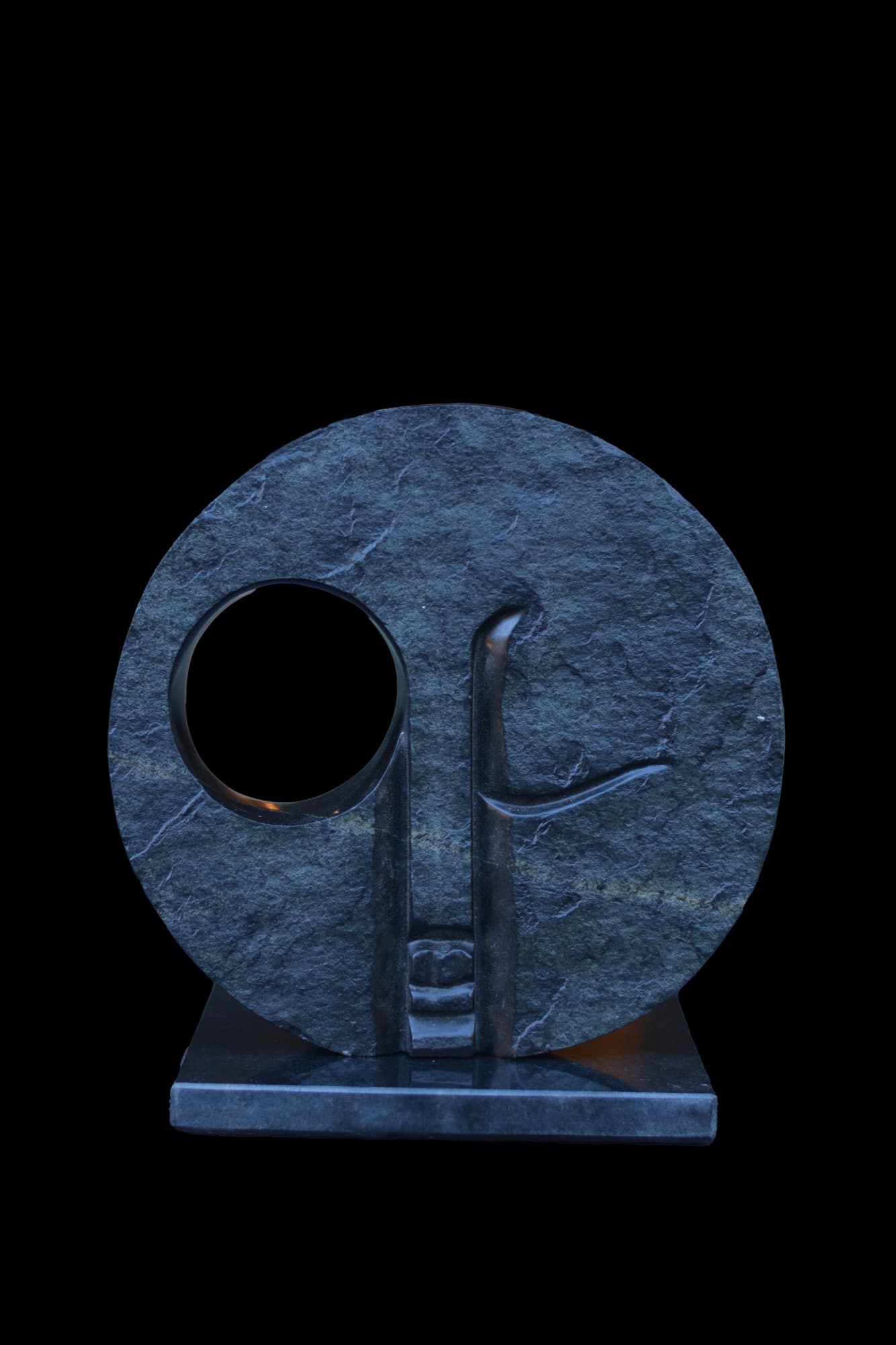 Watchmen — Springstone Shona sculpture by Phillip Mlima Watchmen — Springstone Shona sculpture by Phillip Mlima