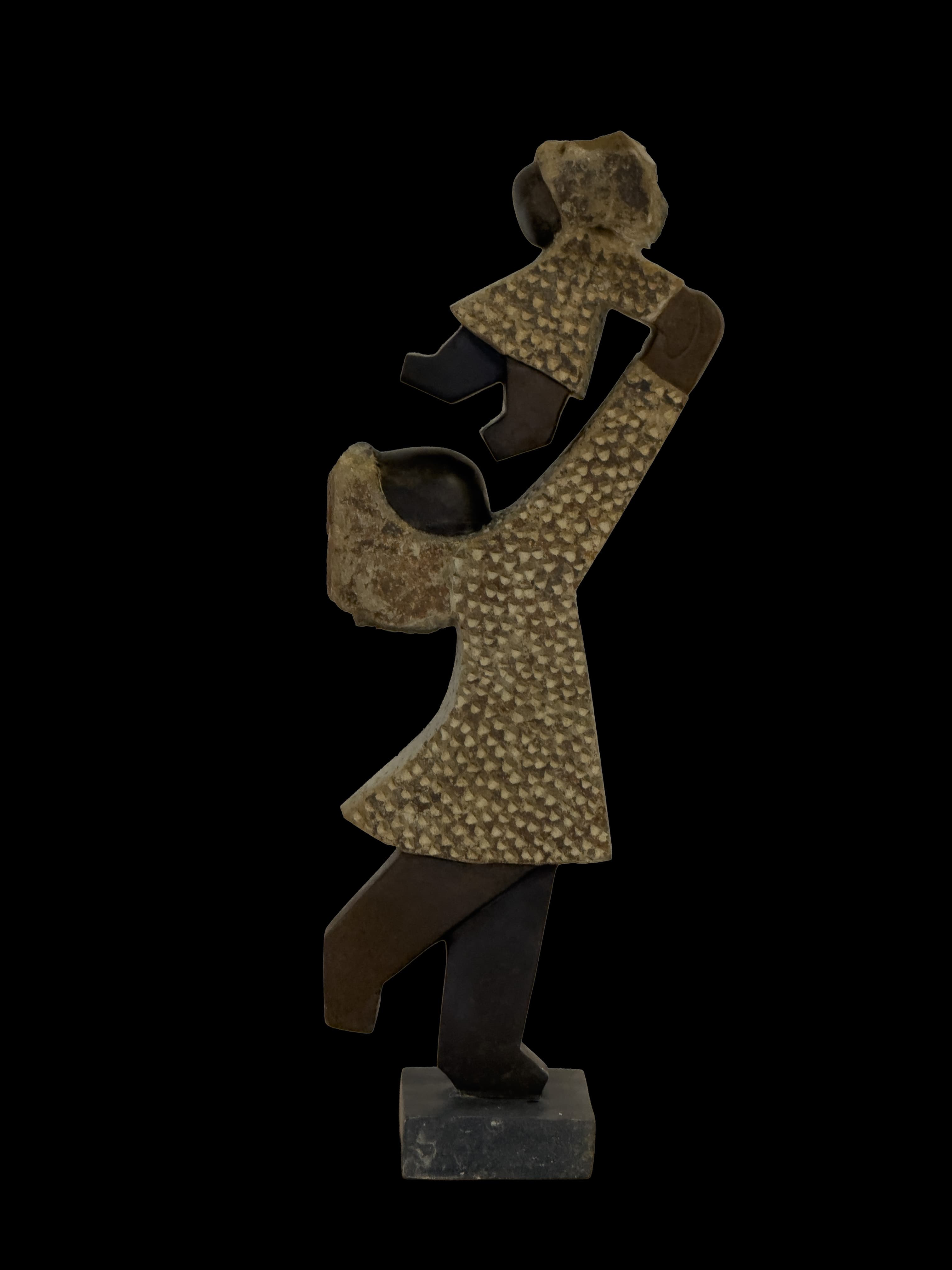 I Like It Mum — Springstone Shona sculpture by Dominic Benhura I Like It Mum — Springstone Shona sculpture by Dominic Benhura