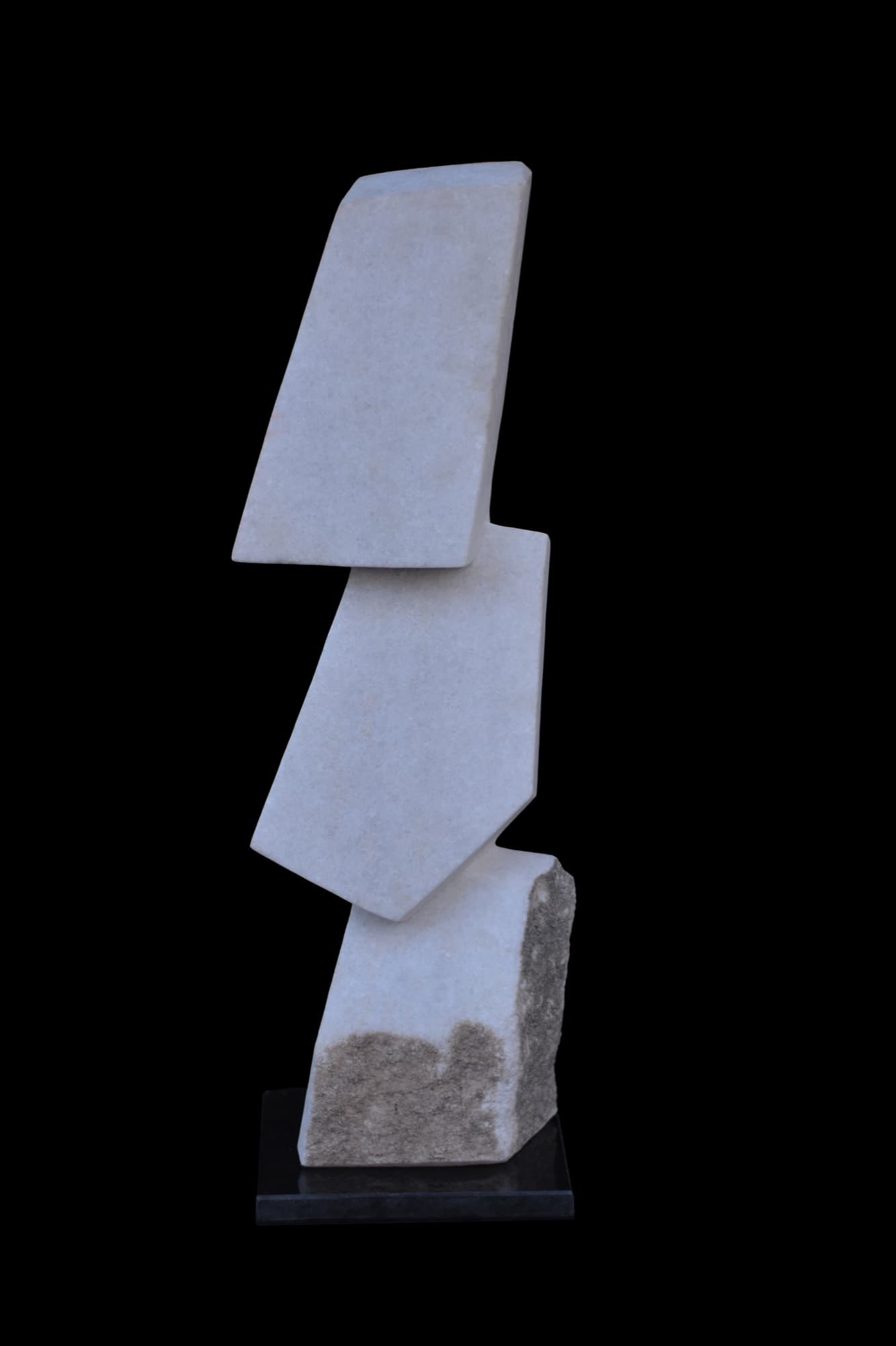 Trusting — Dolomite Shona sculpture by Bywell Sango Trusting — Dolomite Shona sculpture by Bywell Sango